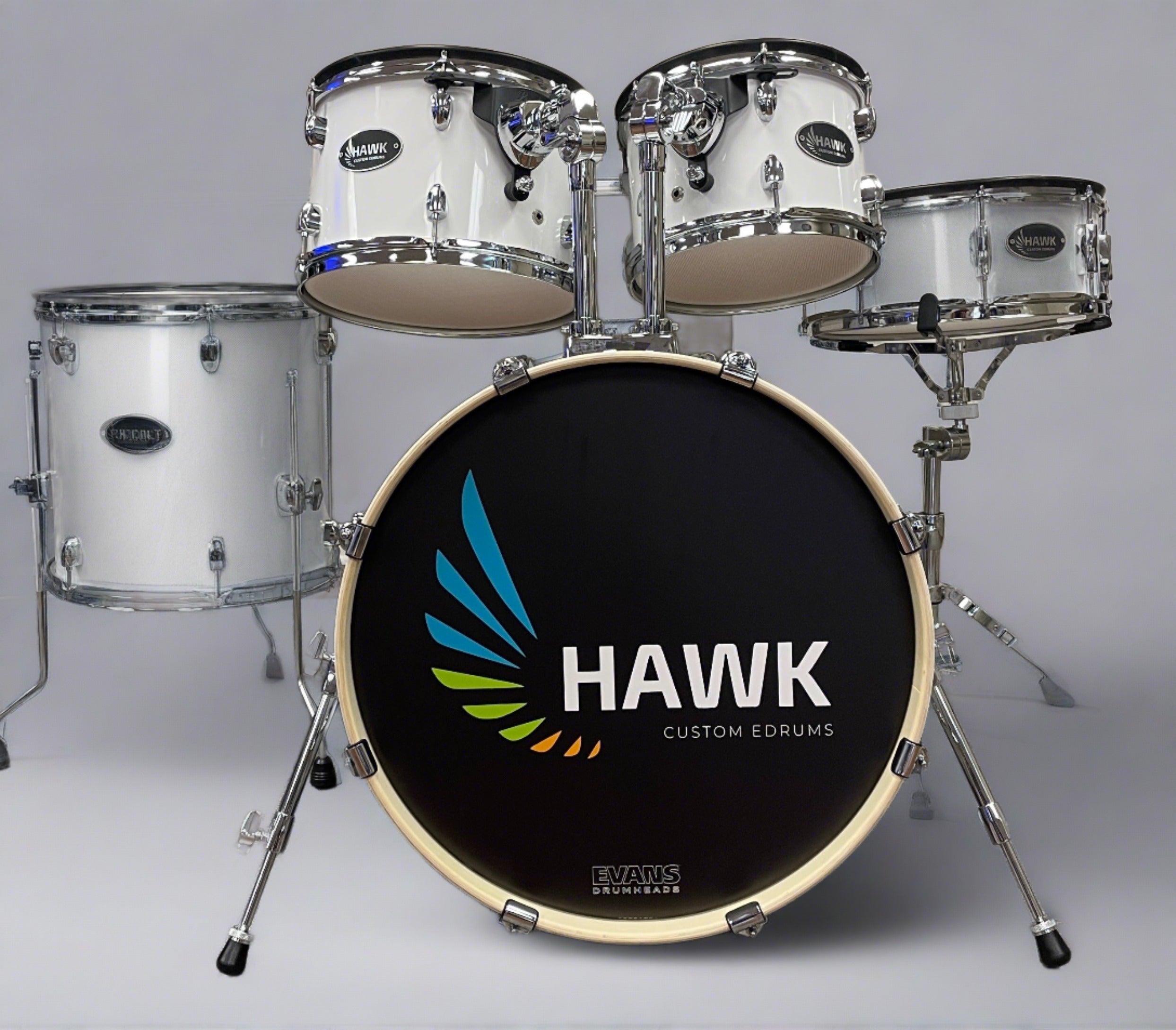 Hawk Select Essentials Hawk Flight Series 4 piece Shell Pack – Hawk Custom Edrums