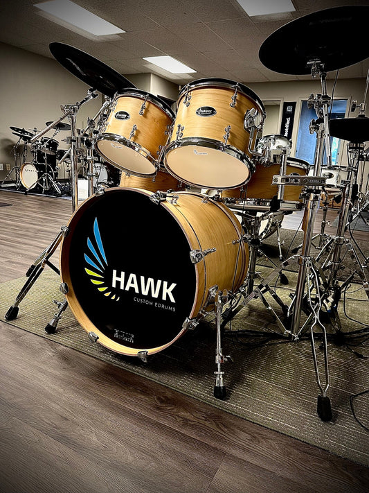 Hawk USA Natural Maple 5pc Studio Kit