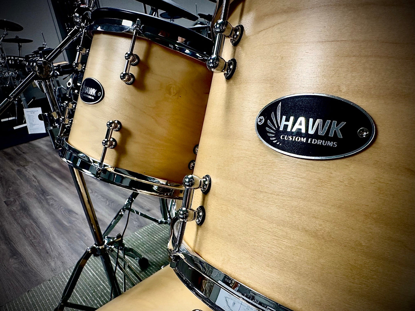 Hawk USA Natural Maple 5pc Studio Kit
