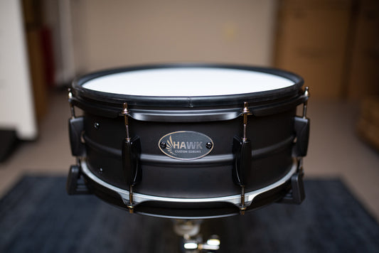 Hawk Custom Metal 14" Electronic Snare Drum ( Talon-3) - Black Matte
